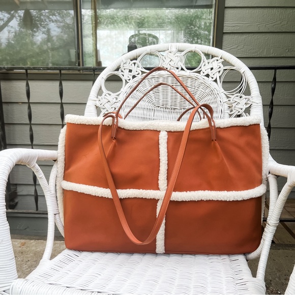 Universal Thread Target XL Brown Sherpa Tote Huge! - Picture 12 of 12